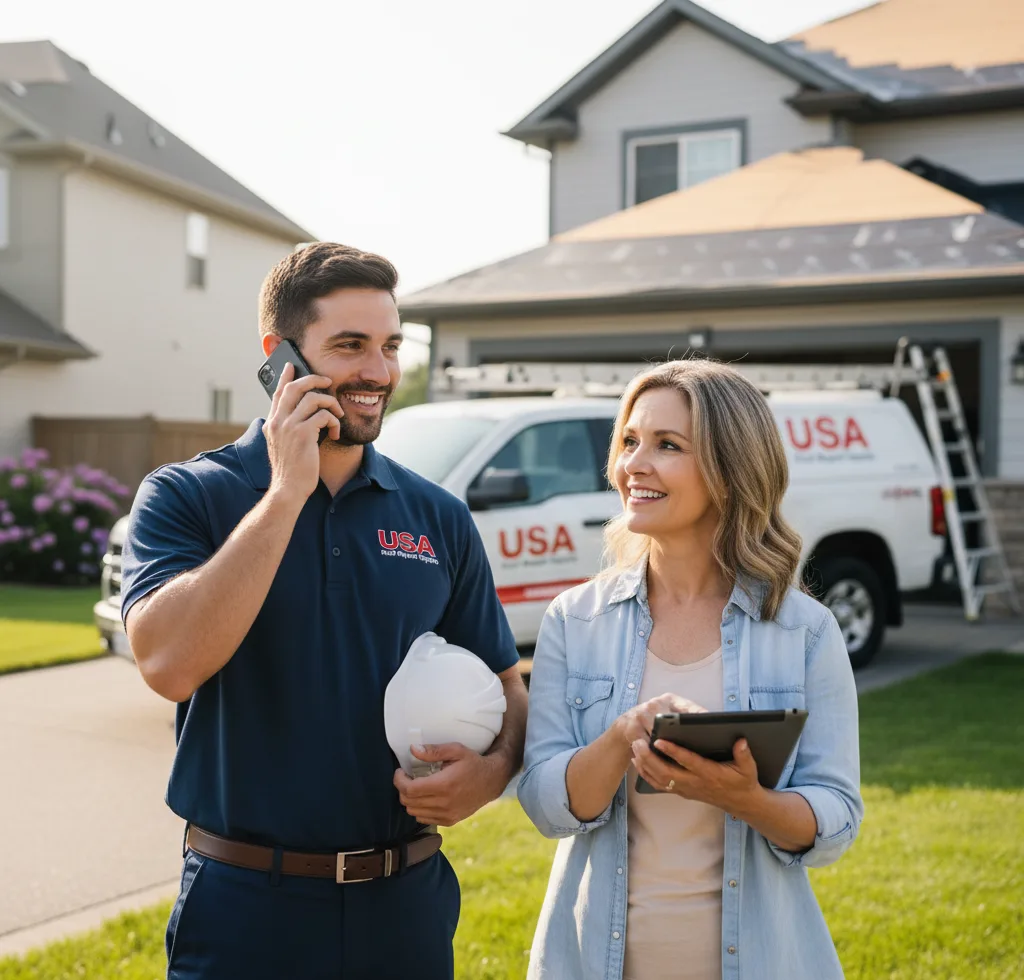 USA Roof Repair Experts customer support in Streetsboro